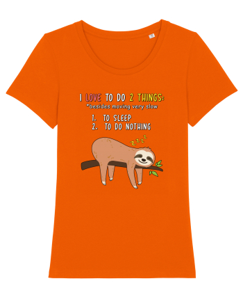 Sleep and do nothing Bright Orange