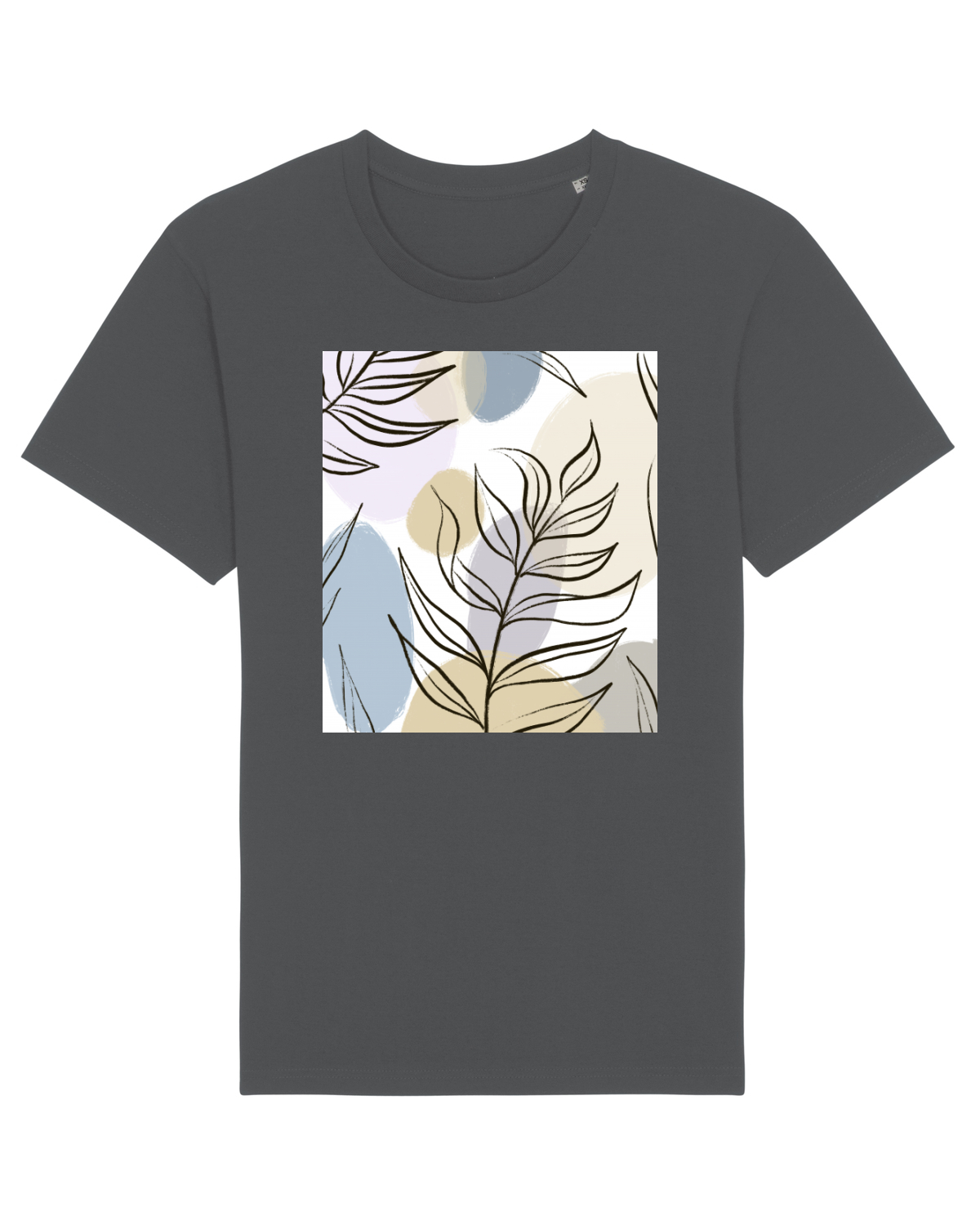 Tricou mânecă scurtă Unisex Rocker Anthracite