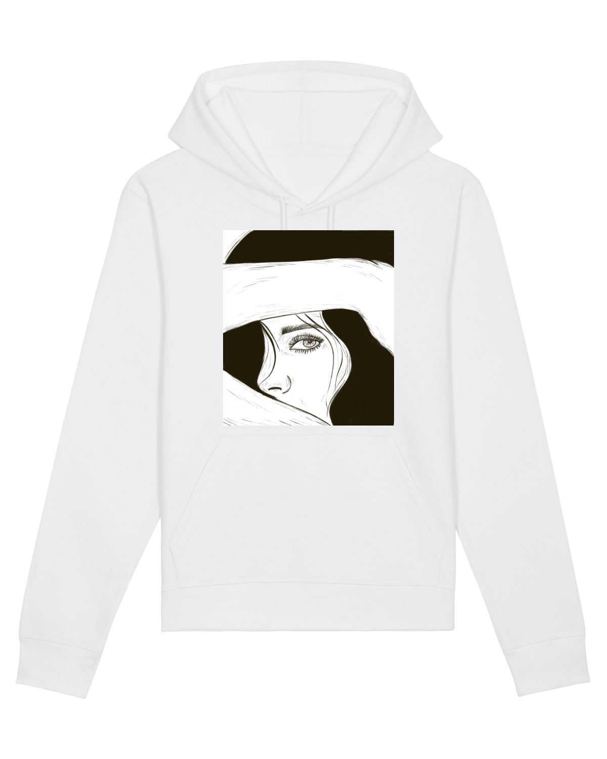 Hanorac Unisex Drummer White