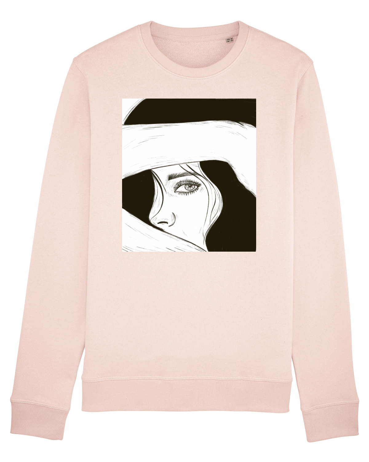 Bluză mânecă lungă Unisex Rise Candy Pink