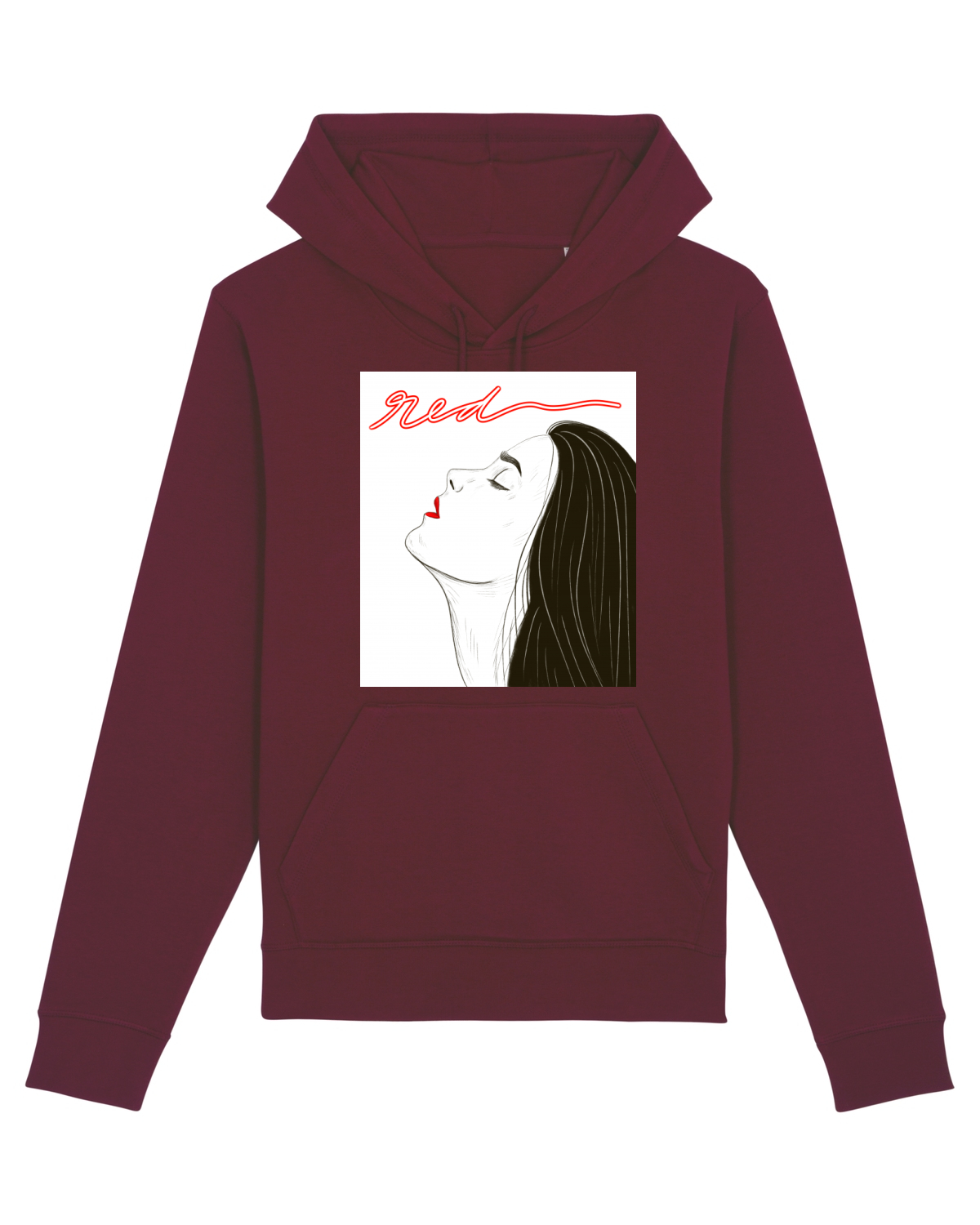 Hanorac Unisex Drummer Burgundy
