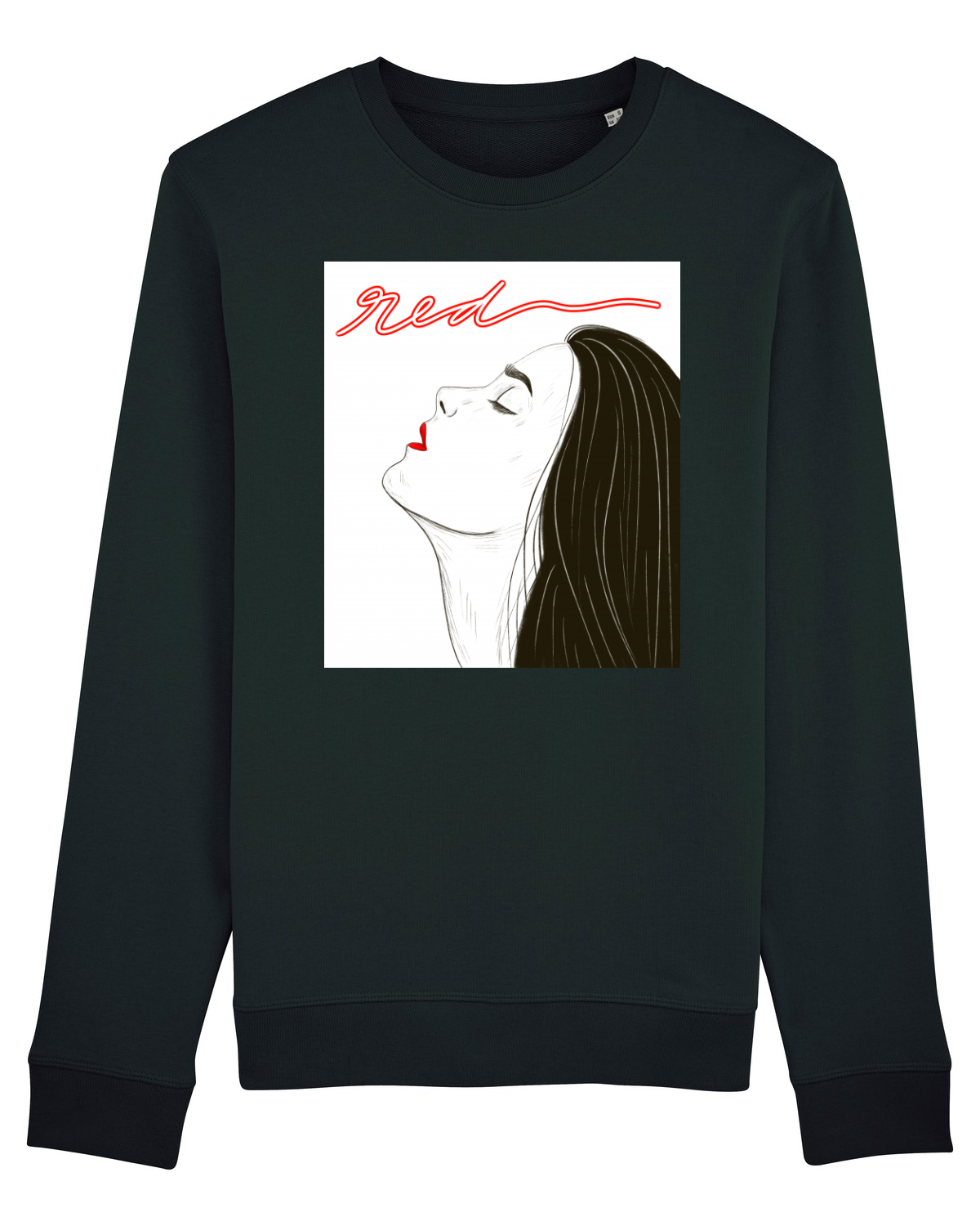 Bluză mânecă lungă Unisex Rise Black
