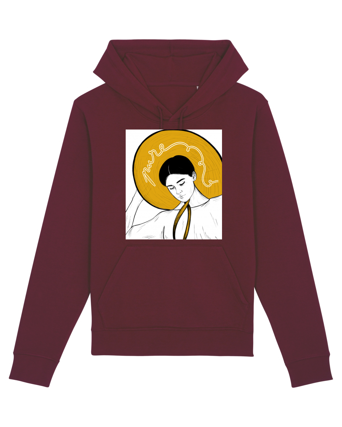 Hanorac Unisex Drummer Burgundy