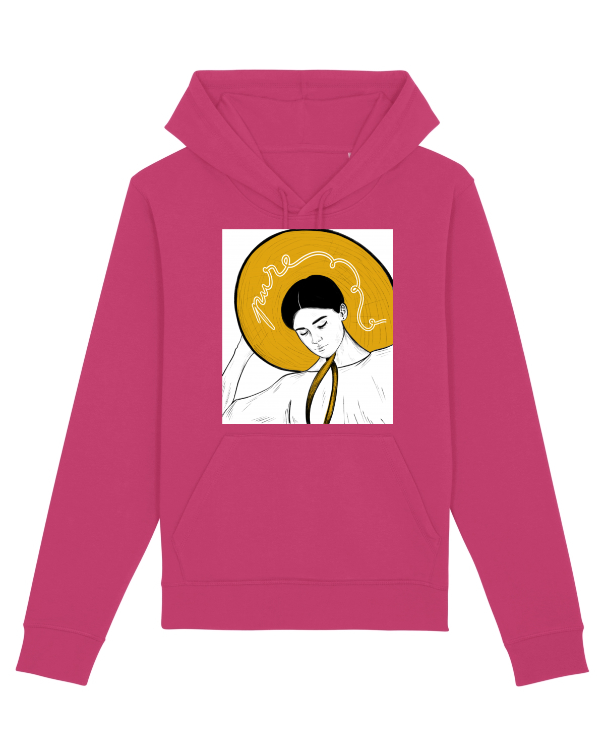 Hanorac Unisex Drummer Raspberry