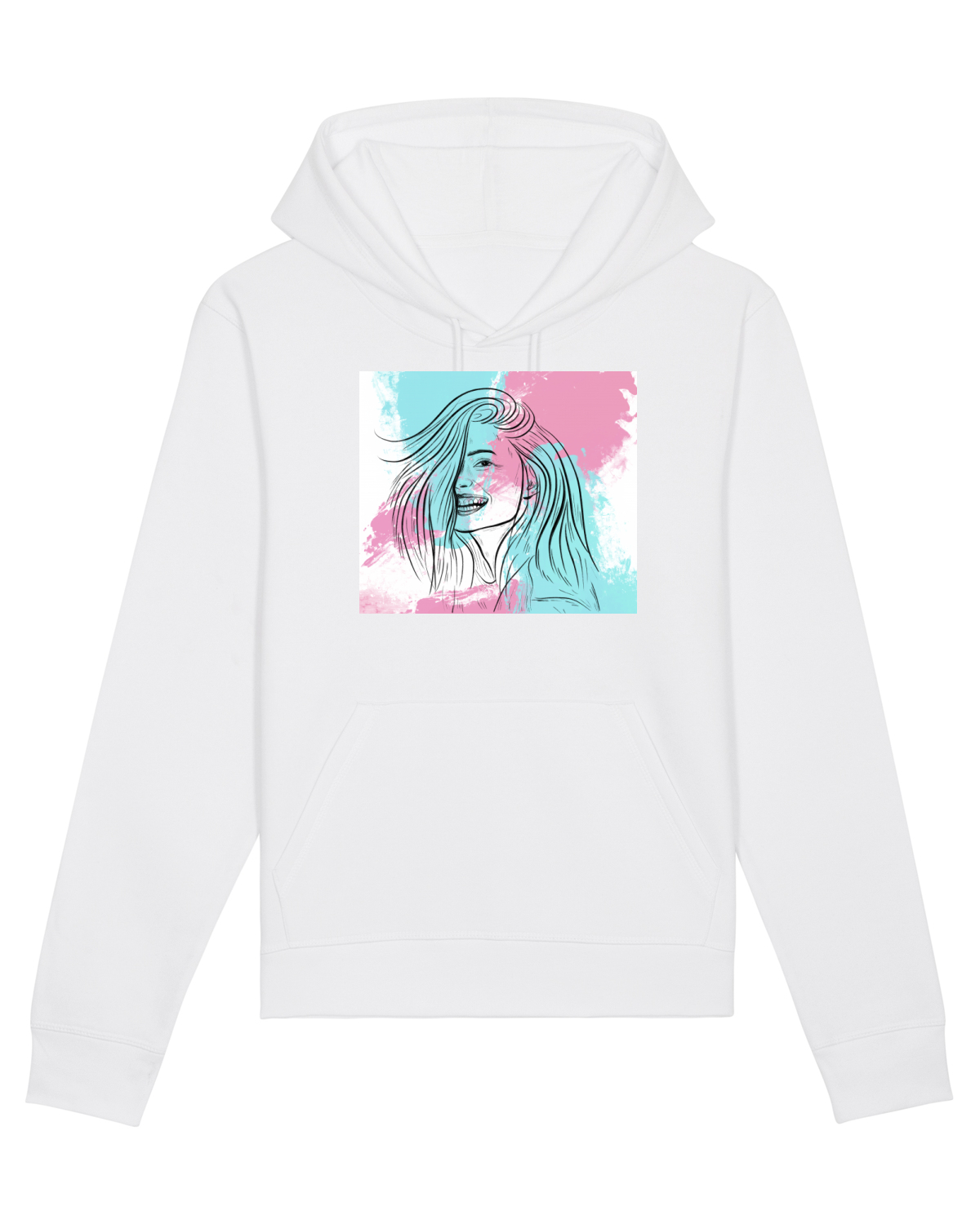 Hanorac Unisex Drummer White