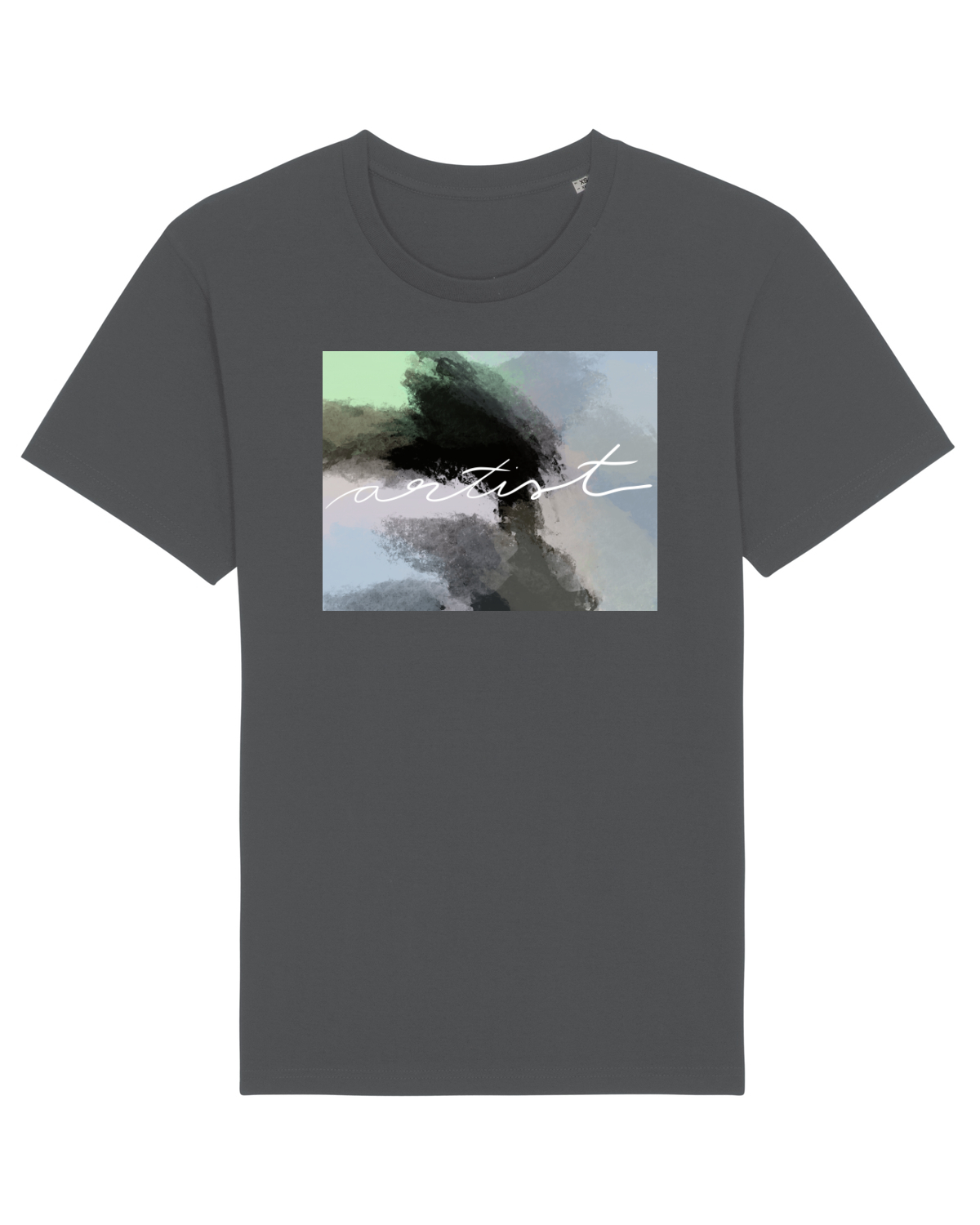 Tricou mânecă scurtă Unisex Rocker Anthracite