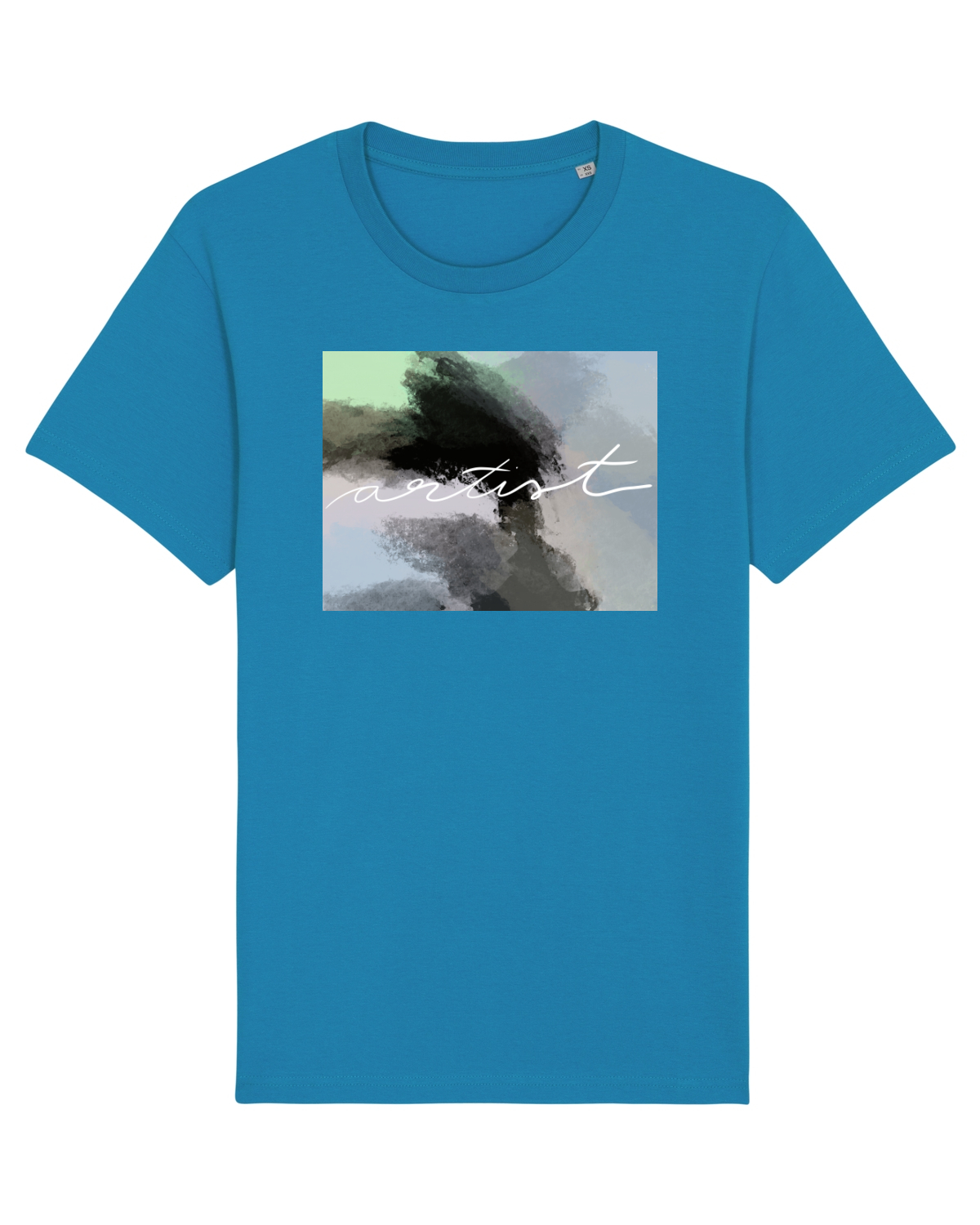Tricou mânecă scurtă Unisex Rocker Azur