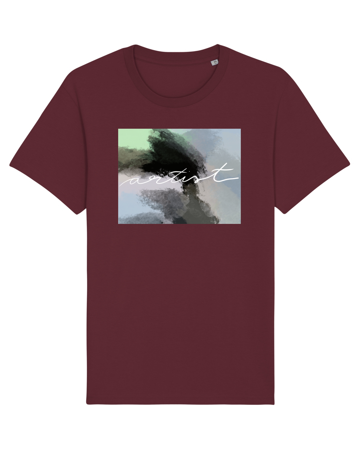 Tricou mânecă scurtă Unisex Rocker Burgundy