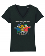 You will never drink alone Tricou mânecă scurtă guler V Damă Evoker