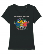 You will never drink alone Tricou mânecă scurtă guler larg fitted Damă Expresser