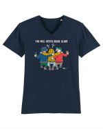 You will never drink alone Tricou mânecă scurtă guler V Bărbat Presenter