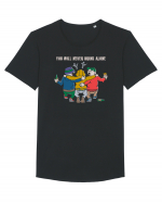 You will never drink alone Tricou mânecă scurtă guler larg Bărbat Skater