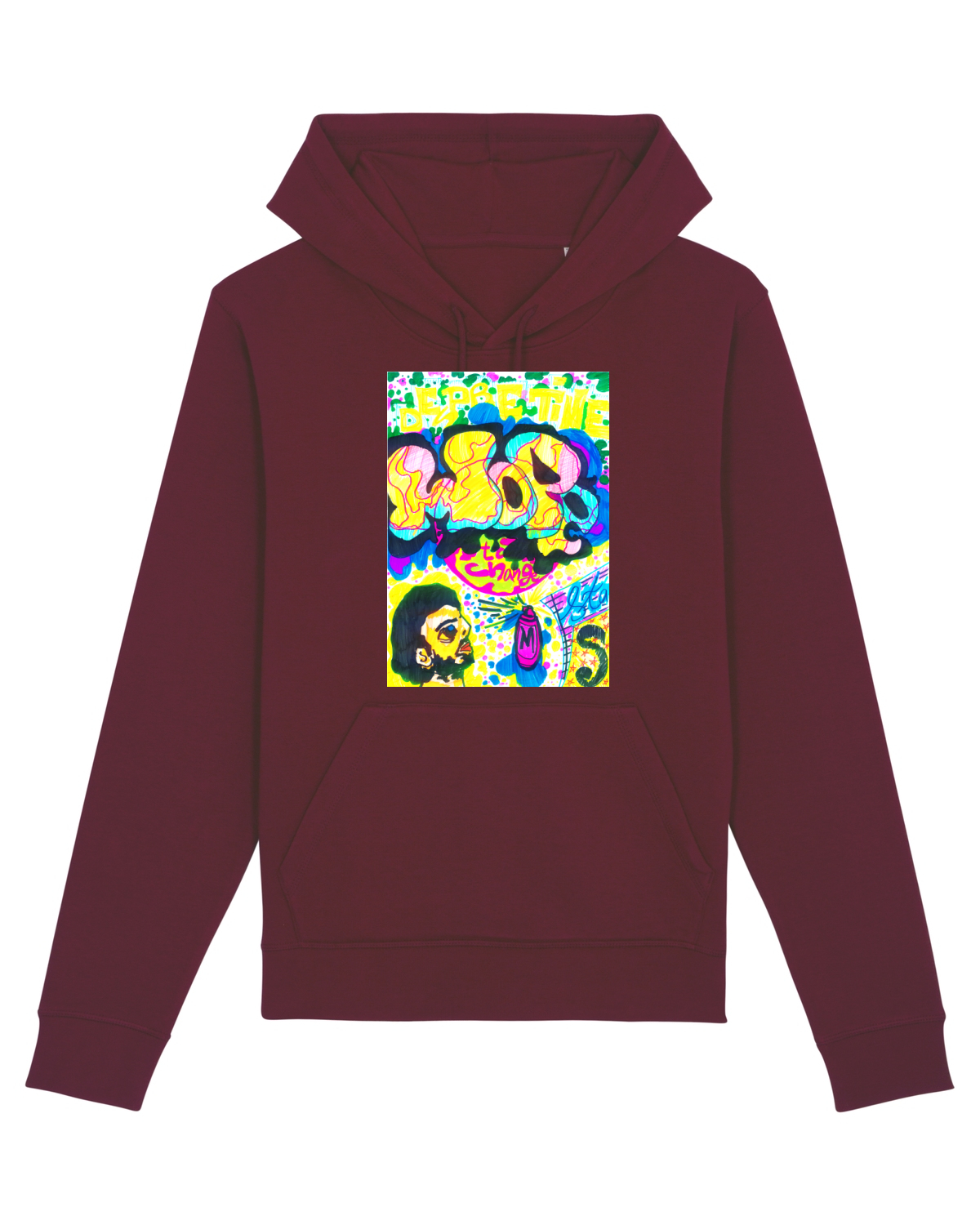 Hanorac Unisex Drummer Burgundy