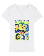 Hope Tricou mânecă scurtă guler V Damă Evoker