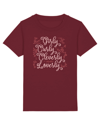 Girly Burgundy