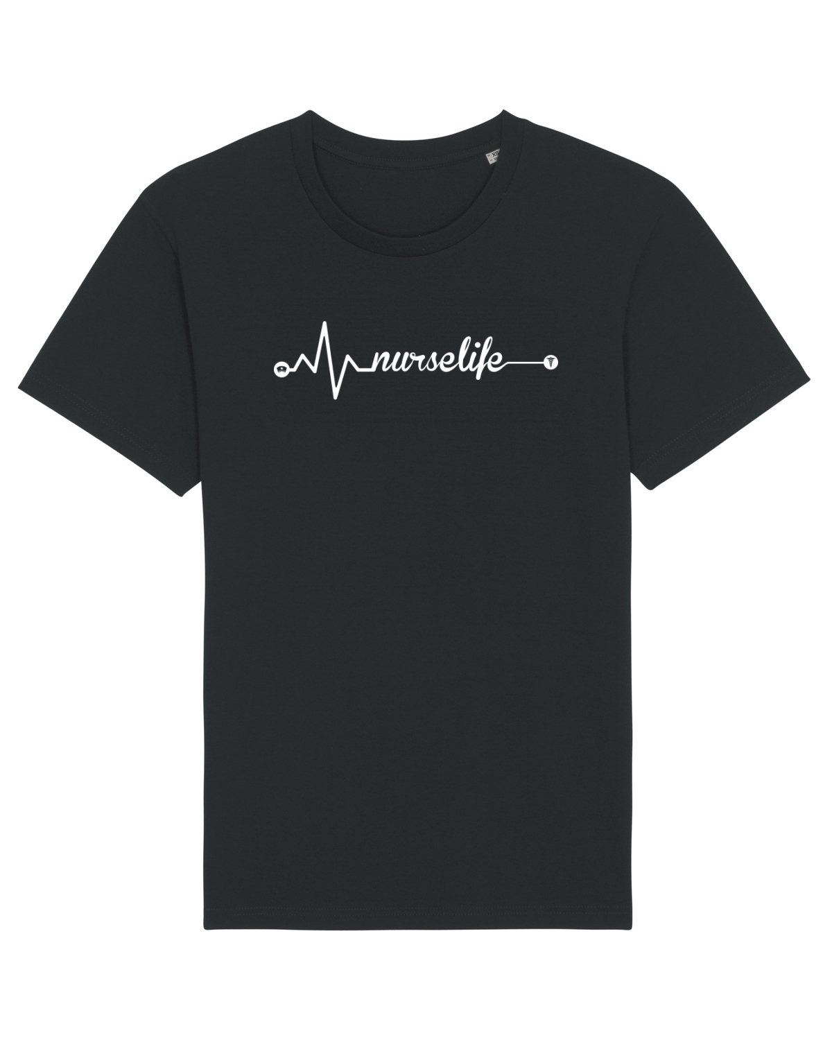 Tricou mânecă scurtă Unisex Rocker Black