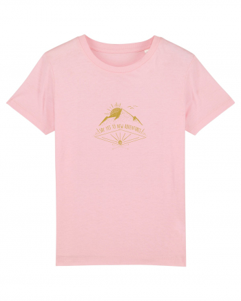 Say yes to adventures Cotton Pink