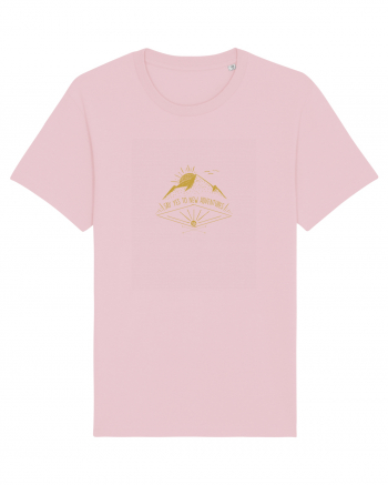 Say yes to adventures Cotton Pink