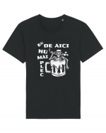 Eu de aici nu mai plec Tricou mânecă scurtă Unisex Rocker