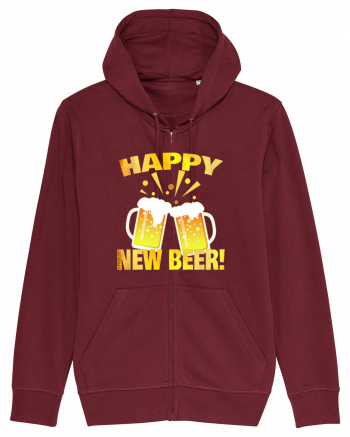 Happy New Beer Burgundy