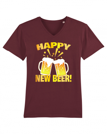 Happy New Beer Burgundy