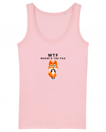 Where's the  Fox Design Cotton Pink