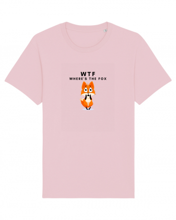 Where's the  Fox Design Cotton Pink