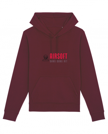 Bang Bang Hit Design Burgundy