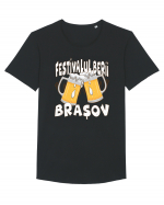 Festivalul Berii Brasov Tricou mânecă scurtă guler larg Bărbat Skater