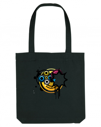 Funky Star Design Black