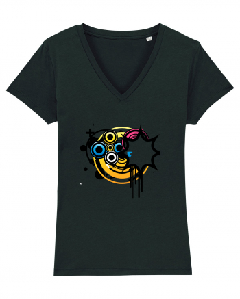 Funky Star Design Black