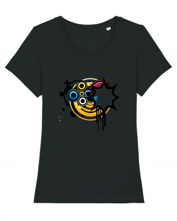 Funky Star Design Black