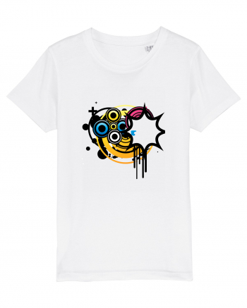 Funky Star Design White