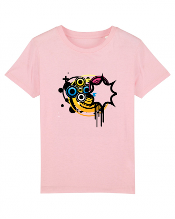 Funky Star Design Cotton Pink