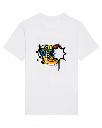 Funky Star Design White