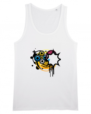 Funky Star Design White