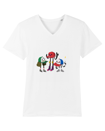 Funky Hats Design White