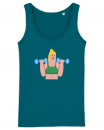 Funky CrossFit Woman Design Maiou Damă Dreamer