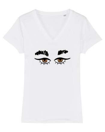 Eyes On You Design White