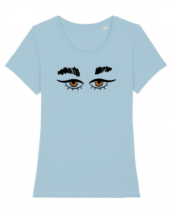 Eyes On You Design Sky Blue