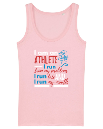 I am an athlete Cotton Pink