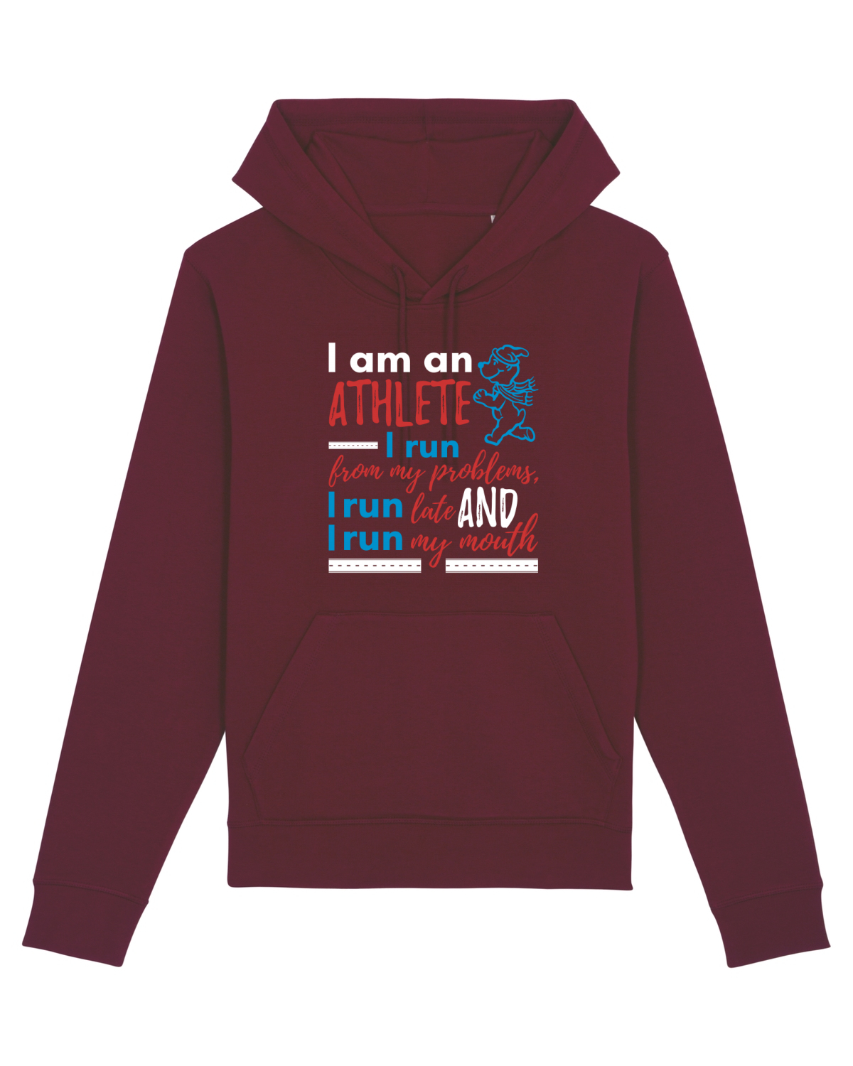 Hanorac Unisex Drummer Burgundy