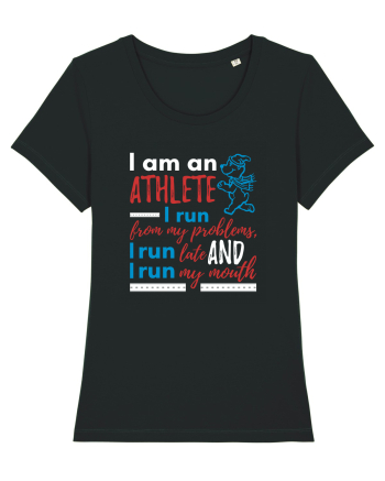 I am an athlete Black