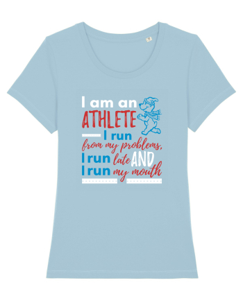 I am an athlete Sky Blue