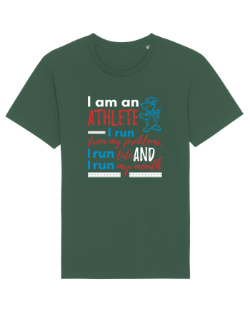 I am an athlete Bottle Green