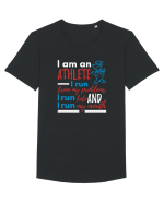 I am an athlete Tricou mânecă scurtă guler larg Bărbat Skater