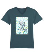 Color thing Tricou mânecă scurtă guler V Bărbat Presenter
