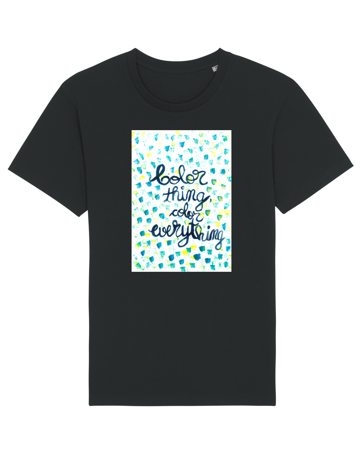 Tricou mânecă scurtă Unisex Rocker Black