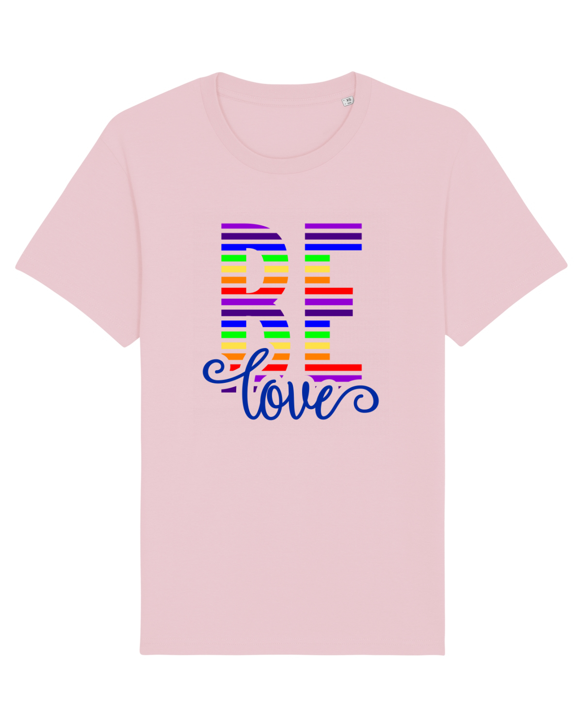 Tricou mânecă scurtă Unisex Rocker Cotton Pink