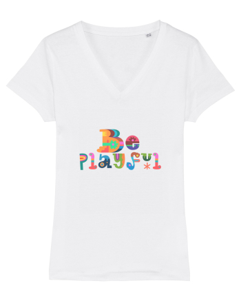 Be playful White